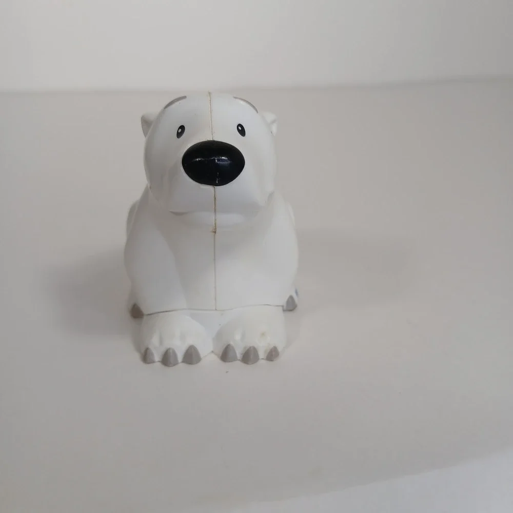 Fisher Price Little People Polar Bear Seal & Gorilla - Zoo Animal Lot Of 3